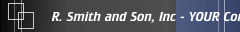 R. Smith and Son, Inc - YOUR Complete Source for Thread Protection